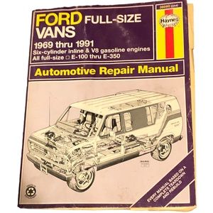 Ford Full-Size 1969-1991 VANS Six-cylinder inline & V8 gasoline engines Haynes